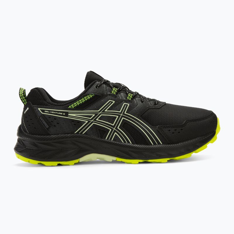 Pánska bežecká obuv ASICS Gel-Venture 9 Waterproof black/cool matcha 3