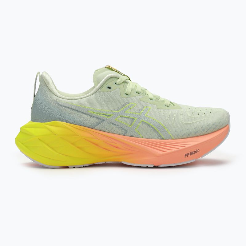 ASICS Novablast 4 Paris dámska bežecká obuv cool matcha/safety yellow 3