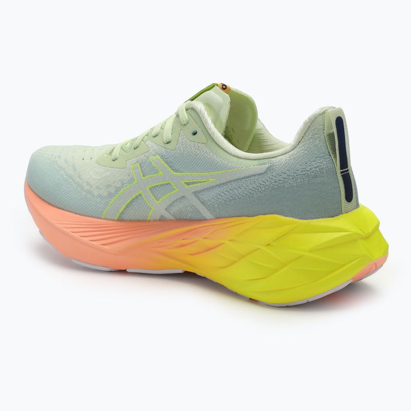 ASICS Novablast 4 Paris dámska bežecká obuv cool matcha/safety yellow 4