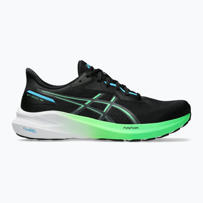 Pánska bežecká obuv ASICS GT-1000 13 black/digital aqua 8