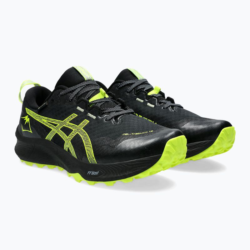 Pánska bežecká obuv ASICS Gel-Trabuco 12 GTX black/safety yellow 10