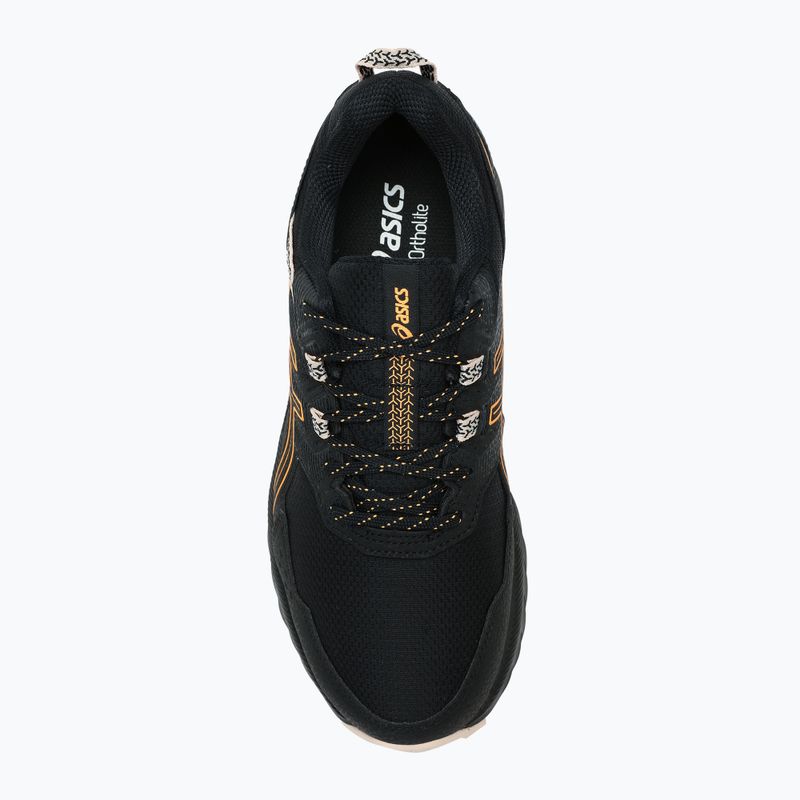Dámska bežecká obuv ASICS Gel-Venture 9 Waterproof black/stadium orange 5