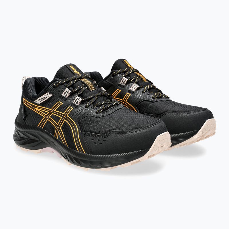 Dámska bežecká obuv ASICS Gel-Venture 9 Waterproof black/stadium orange 8