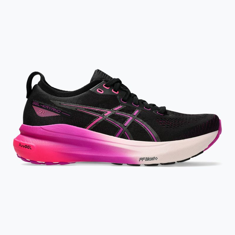 ASICS Gel-Kayano 31 dámska bežecká obuv black/bold magenta 8