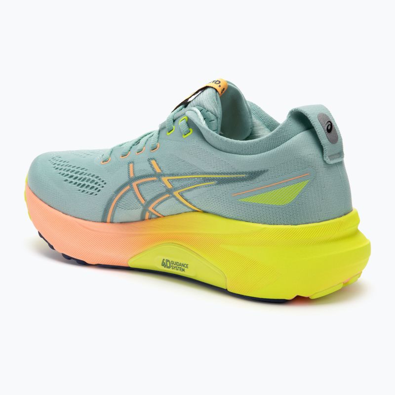 ASICS Gel-Kayano 31 Paris pánska bežecká obuv light celadon/safety yellow 3