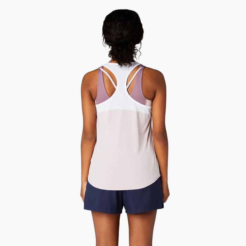 Dámske tenisové tielko ASICS Court Tank watershed rose/brilliant white 3