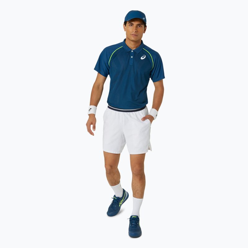 Pánske tenisové tričko ASICS Match Actibreeze Polo mako blue 2