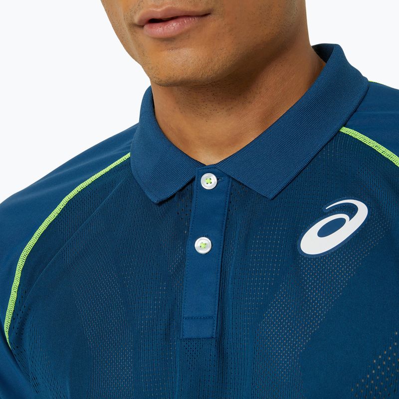 Pánske tenisové tričko ASICS Match Actibreeze Polo mako blue 5