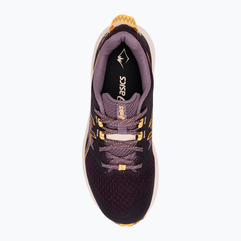 Dámska bežecká obuv ASICS Trabuco Terra 2 dark aubergine/stadium orange 5