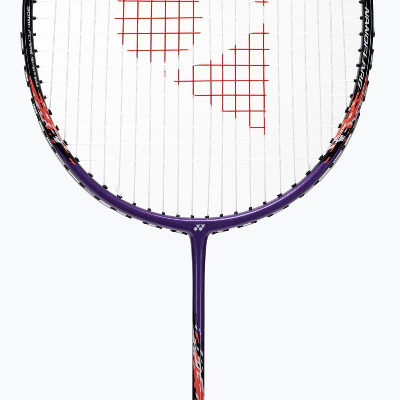 YONEX Nanoflare 001 Ability bedmintonová raketa fialová 4