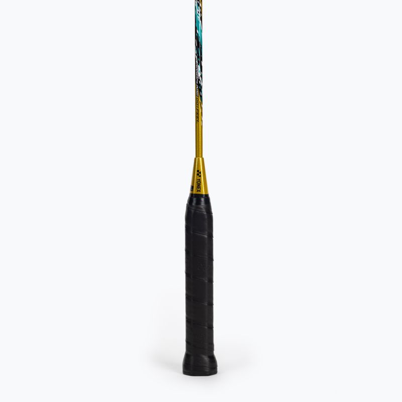Badmintonová raketa YONEX Nanoflare 001 Feel zlatá 3