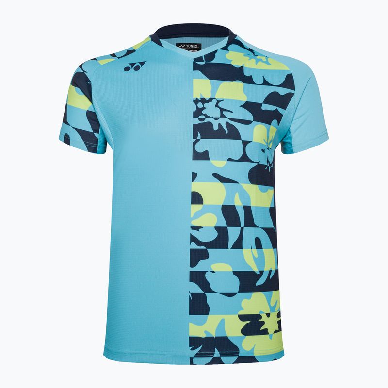 Pánske tenisové tričko YONEX Crew Neck blue CPM105043NB