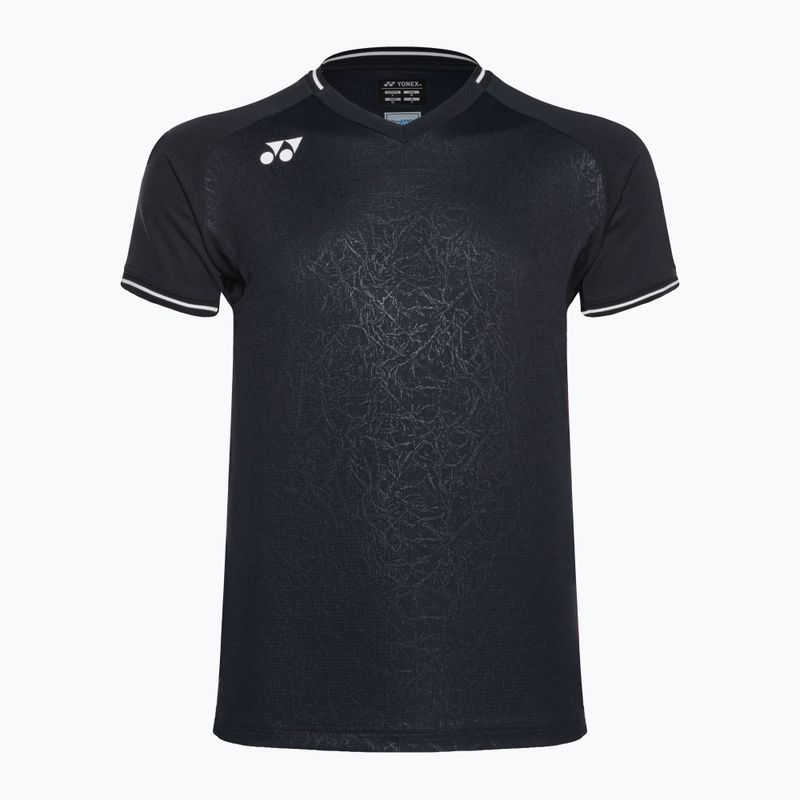 Pánske tenisové tričko YONEX Crew Neck black CPM105183B