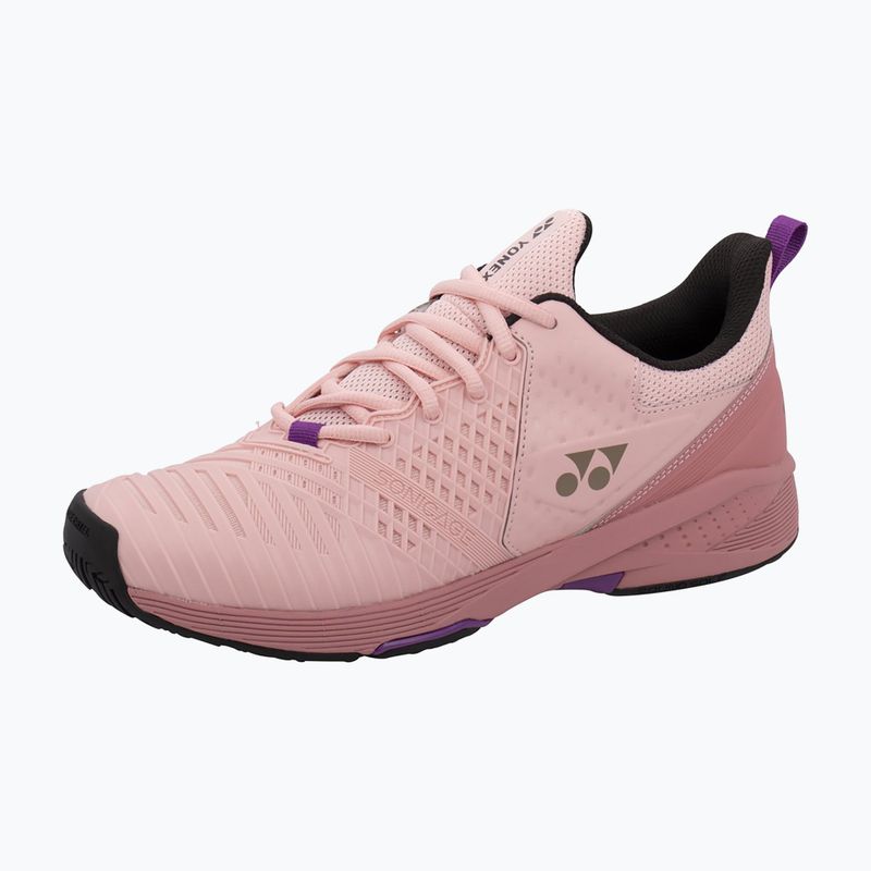 Dámska tenisová obuv YONEX Sonicage 3 pink/beige 10