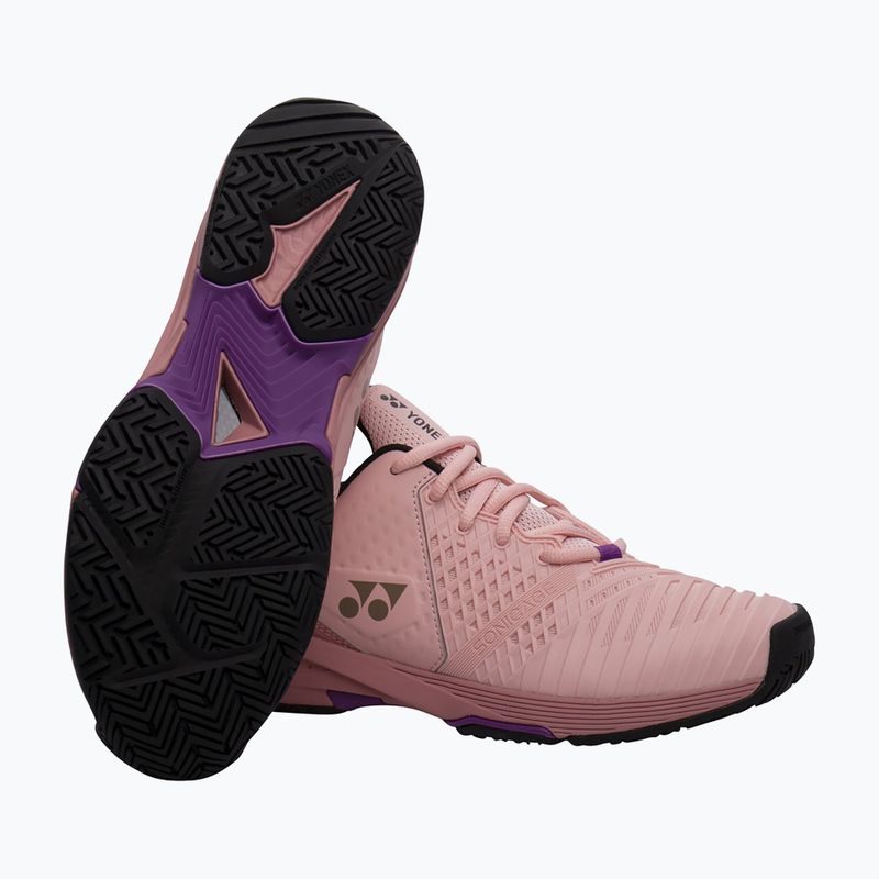 Dámska tenisová obuv YONEX Sonicage 3 pink/beige 14