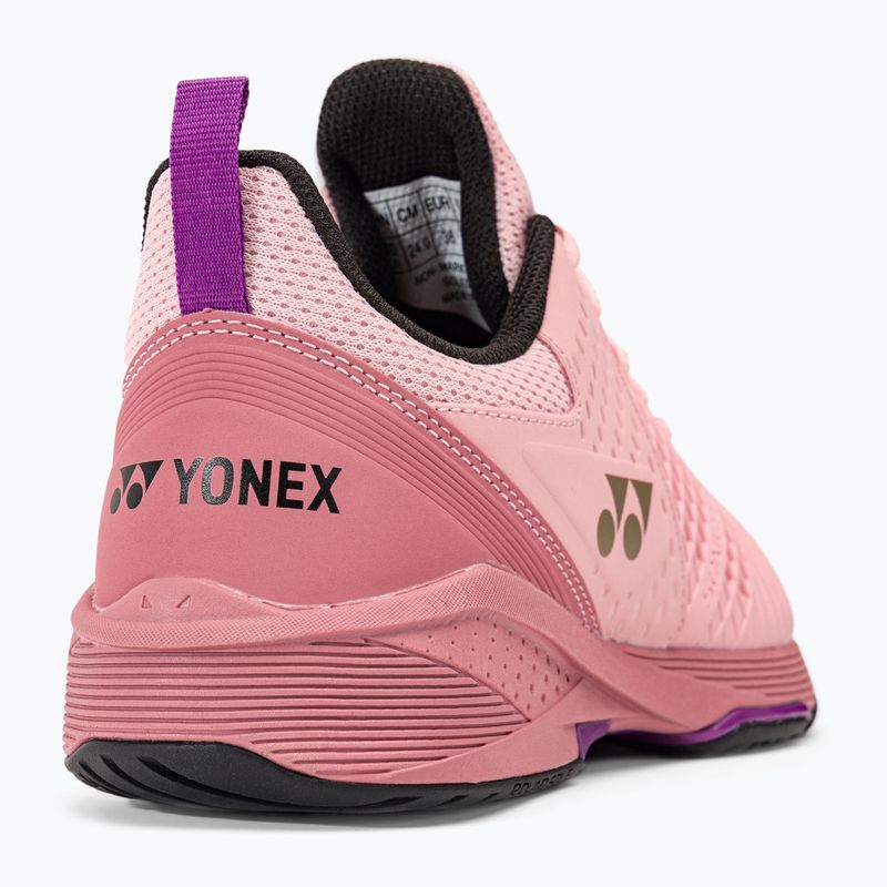 Dámska tenisová obuv YONEX Sonicage 3 pink/beige 9