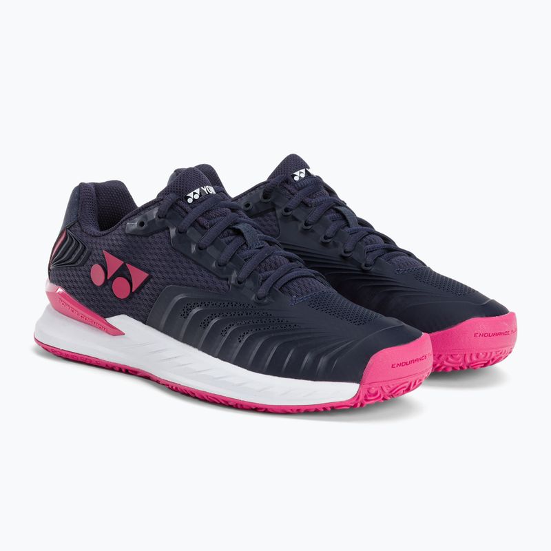 Dámska tenisová obuv YONEX SHT Eclipsion 4 CL navy blue/pink STFEC4WC3NP 4