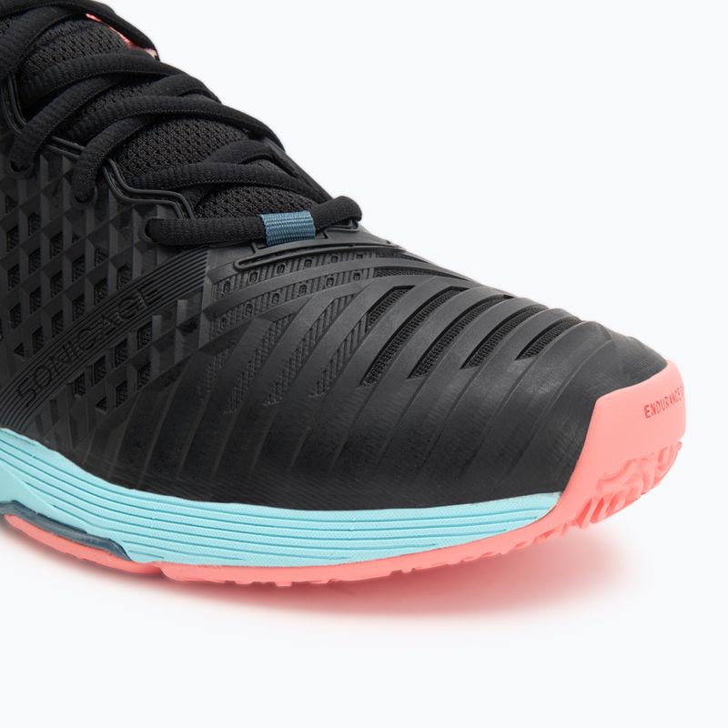 Pánska tenisová obuv YONEX Sonicage 3 CL black/sky blue 7