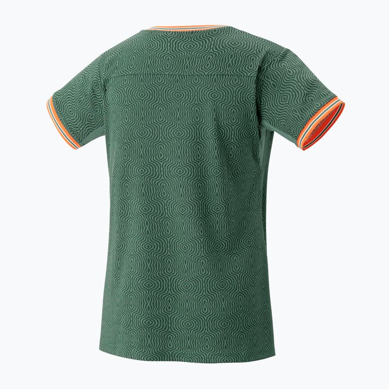 Dámske tenisové tričko YONEX 20758 Roland Garros Crew Neck olive 2