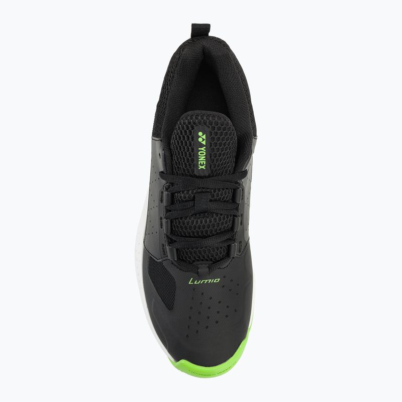 Pánska tenisová obuv YONEX Lumio 4 black/lime green 6