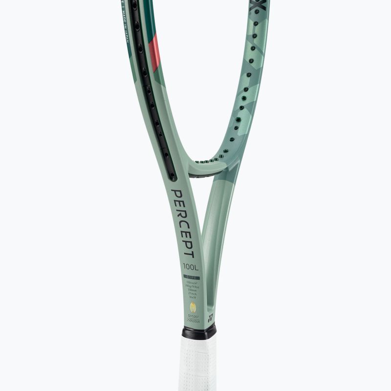 Tenisová raketa YONEX Percept 100L olivovo zelená 4