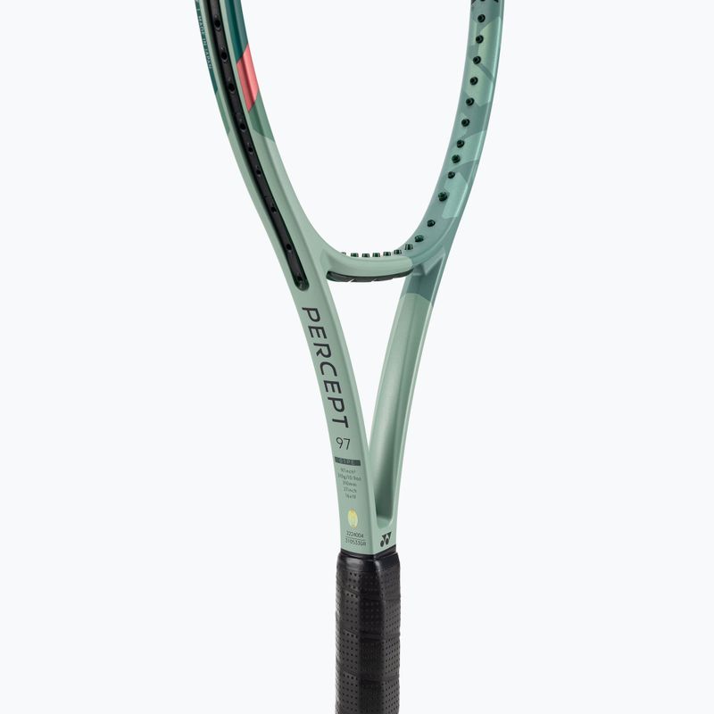 Tenisová raketa YONEX Percept 97 olivovo zelená 4