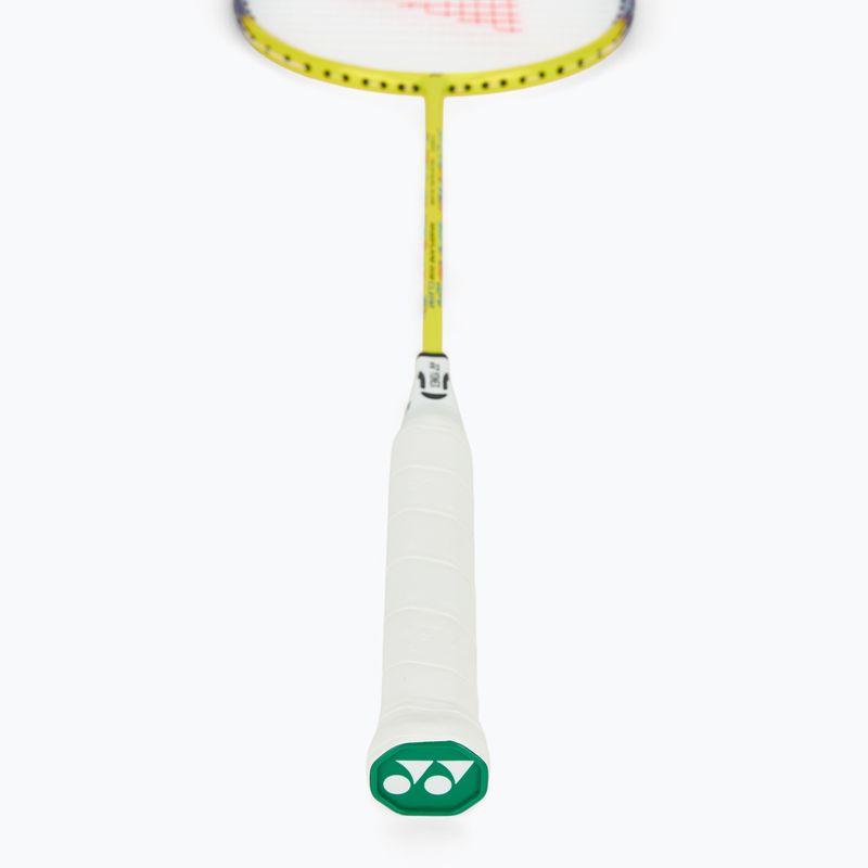 Badmintonová raketa YONEX Nanoflare 002 Clear 2025 white/yellow 3