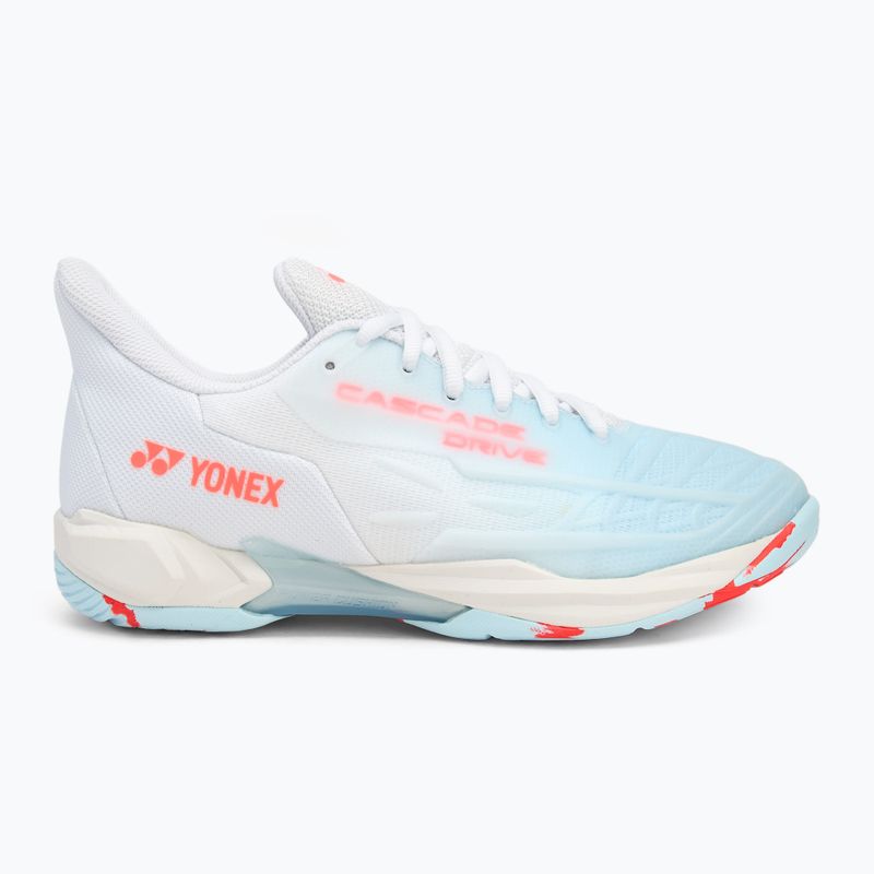 Dámske topánky YONEX Cascade Drive 2 white/water blue 2