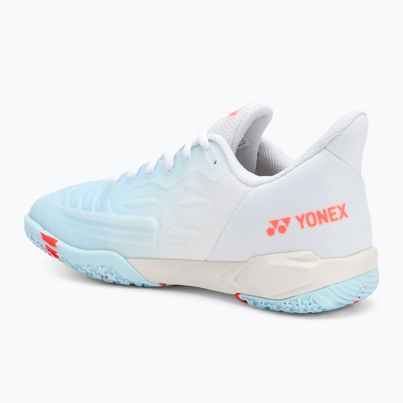 Dámske topánky YONEX Cascade Drive 2 white/water blue 3