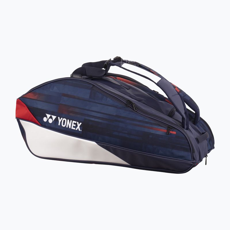 Tenisová taška YONEX Pro Raquet Bag Limited 9Pcs biela/ námorná/ červená 2