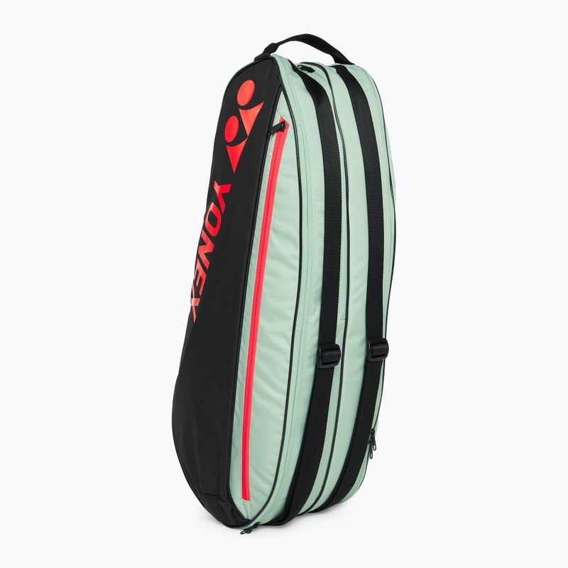 Tenisová taška YONEX Team Racquet Bag 6R black/green 4