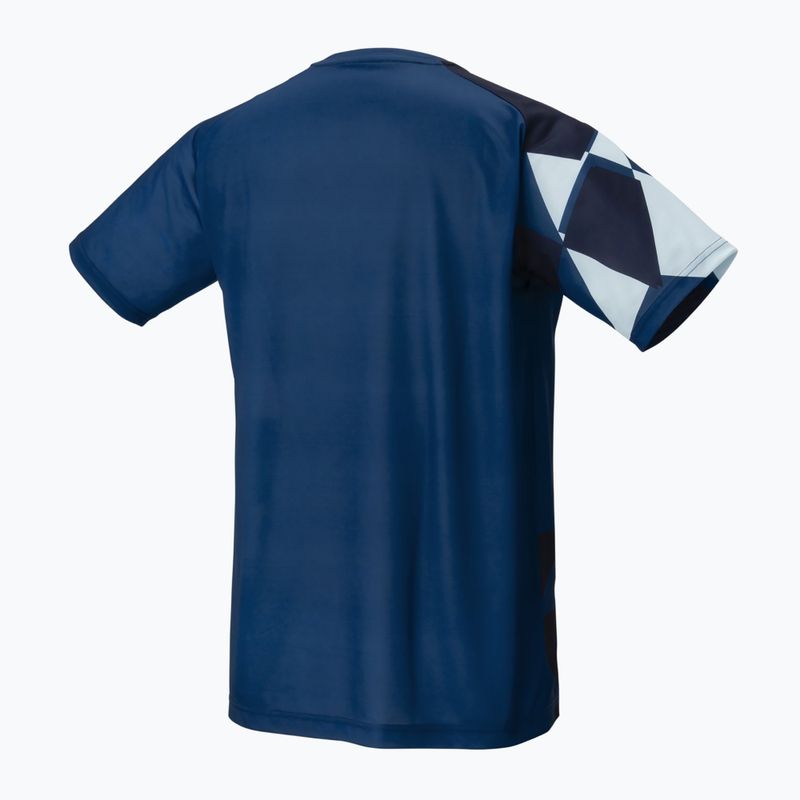 Pánske tenisové tričko YONEX 16744 Practice ink blue 2