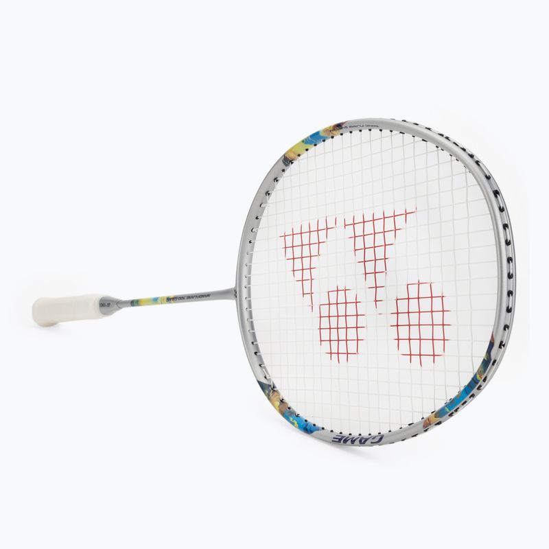 Bedmintonová raketa YONEX Nanoflare 700 Game strieborná nebeská modrá 2