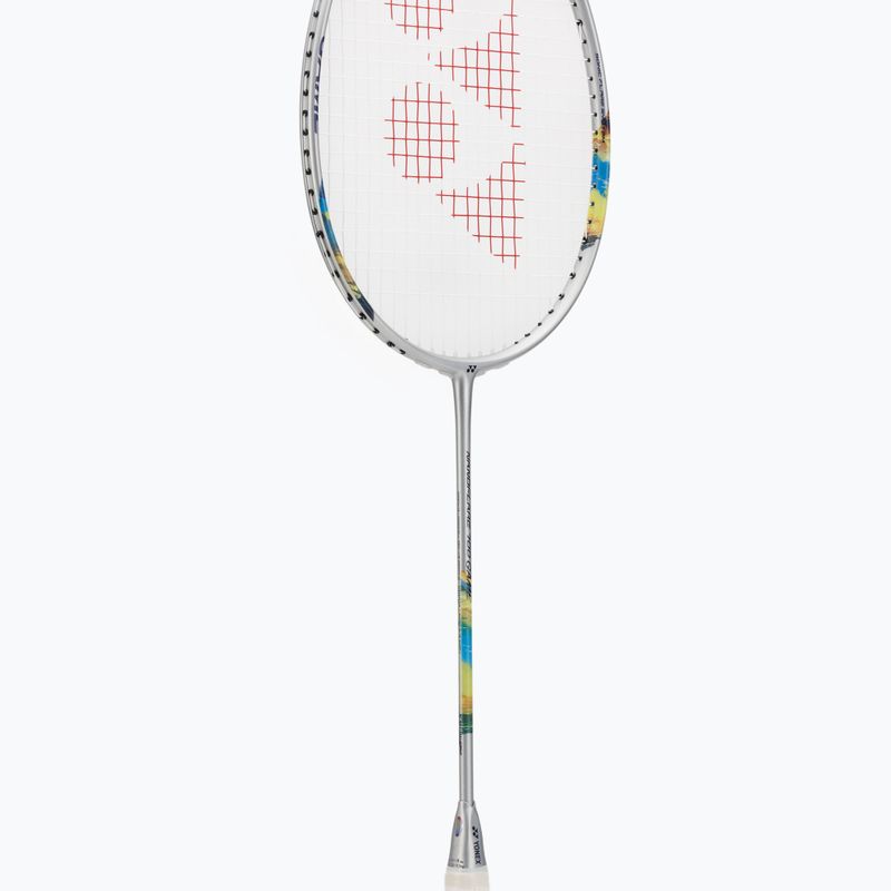 Bedmintonová raketa YONEX Nanoflare 700 Game strieborná nebeská modrá 4