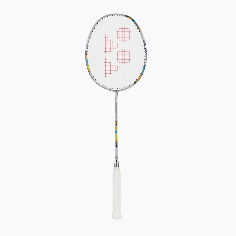 Badmintonová raketa YONEX Nanoflare 700 play silver/ sky blue