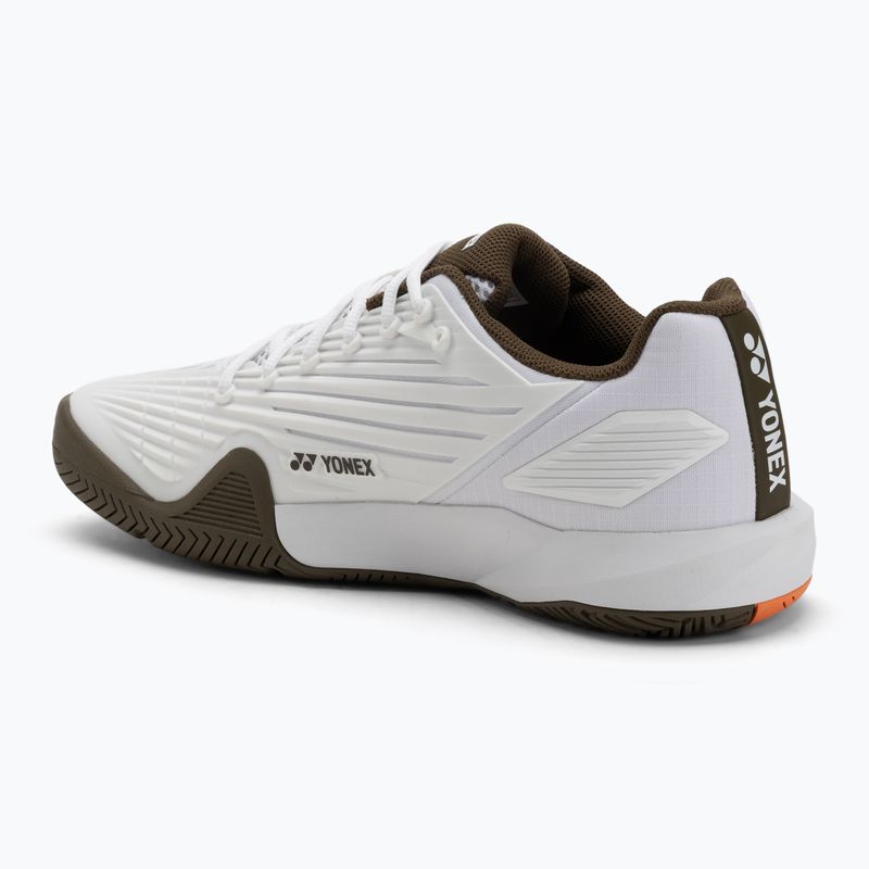 Pánske tenisové topánky YONEX Eclipson 5 white/brown 3
