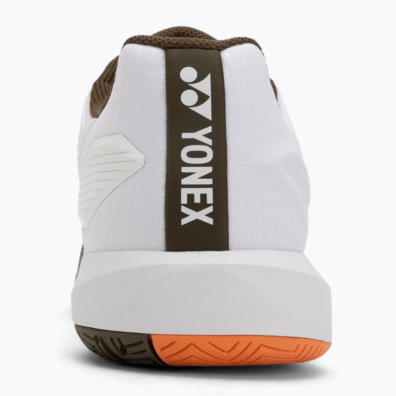 Pánske tenisové topánky YONEX Eclipson 5 white/brown 6