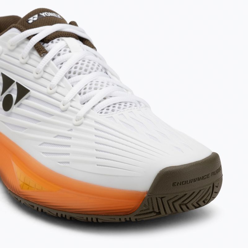 Pánske tenisové topánky YONEX Eclipson 5 white/brown 7
