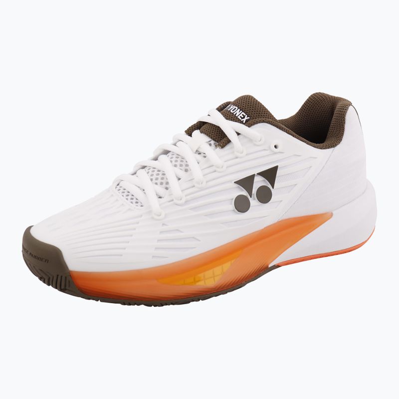 Pánske tenisové topánky YONEX Eclipson 5 white/brown 8