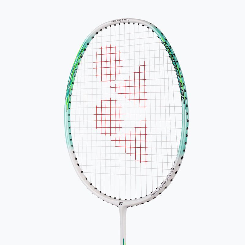 Bedmintonová raketa YONEX Nanoflare 001 Feel 2025 white/ mint 3