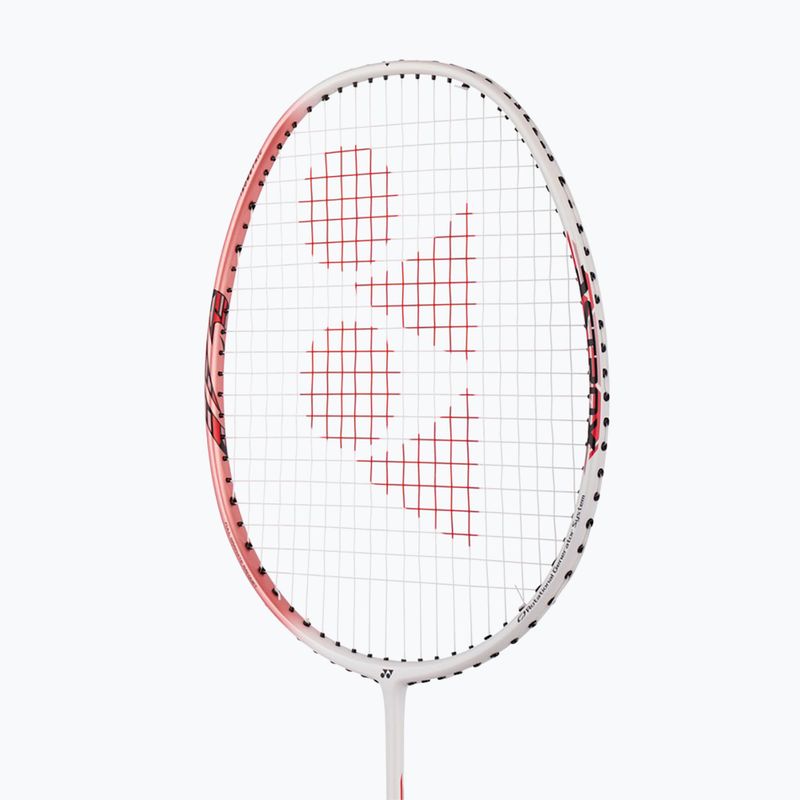 Bedmintonová raketa YONEX Astrox 01 Ability 2025 biela/ružová 3