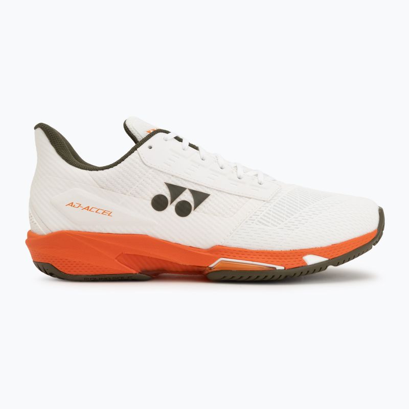 Pánske tenisové topánky YONEX Power Cushion Ad-Accel white/orange 2