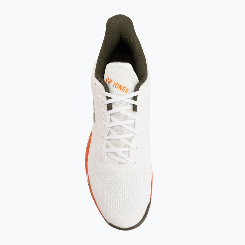 Pánske tenisové topánky YONEX Power Cushion Ad-Accel white/orange 5