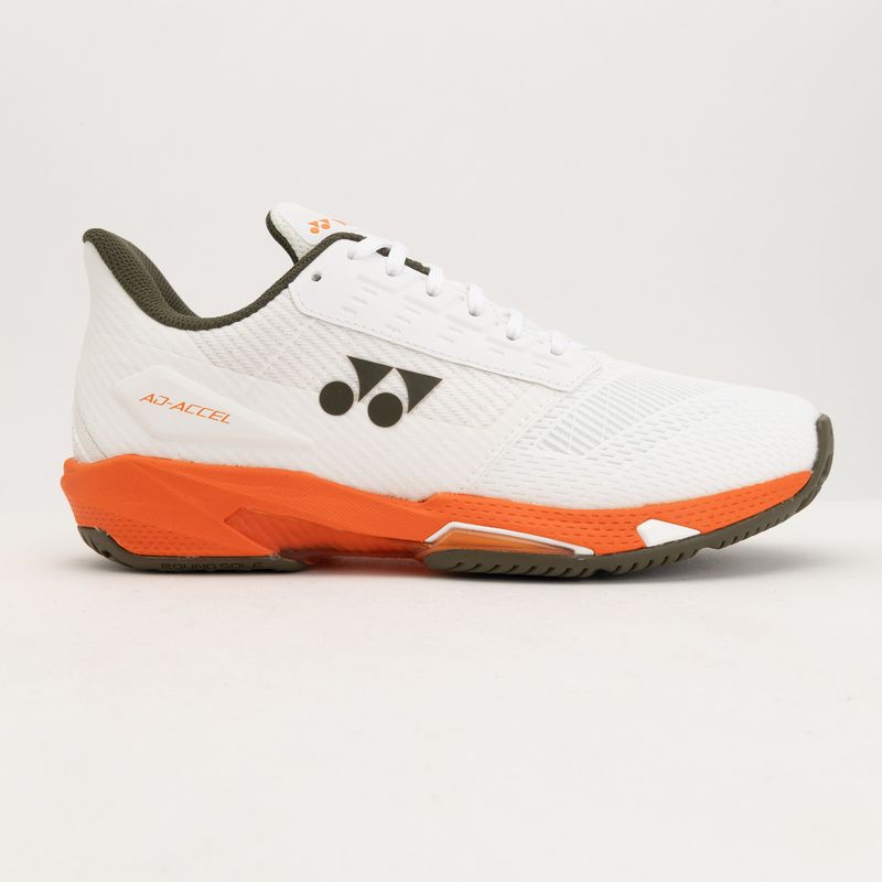 Dámske tenisové topánky YONEX Power Cushion Ad-Accel white/orange 2