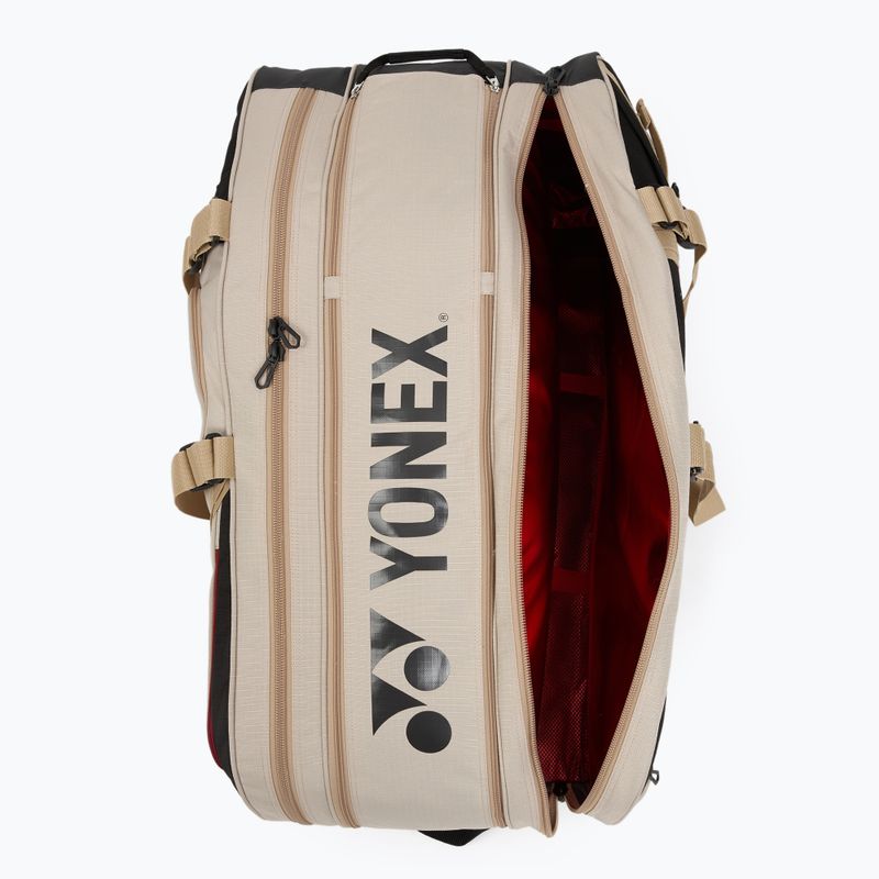 Tenisová taška YONEX 72629 Gearlogic Racket Bag 9 pcs beige 11