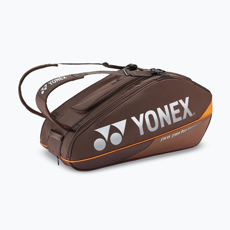 Tenisová taška YONEX 92429 Pro Racquet Bag 9 espresso 2