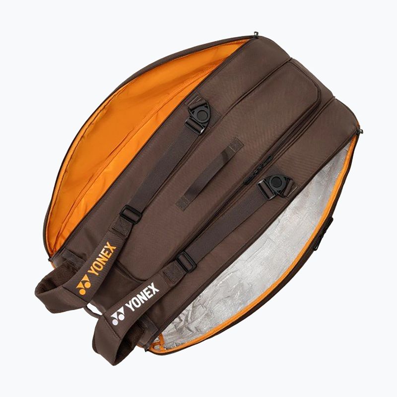 Tenisová taška YONEX 92429 Pro Racquet Bag 9 espresso 5