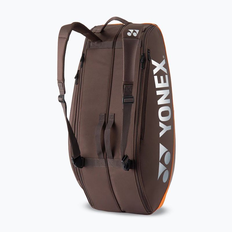 Tenisová taška YONEX 92426 Pro Racquet Bag 6 espresso 4