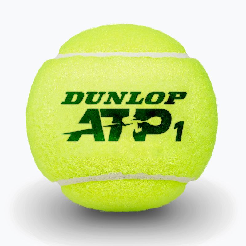 Tenisové lopty Dunlop ATP Tour 4 pack green 4