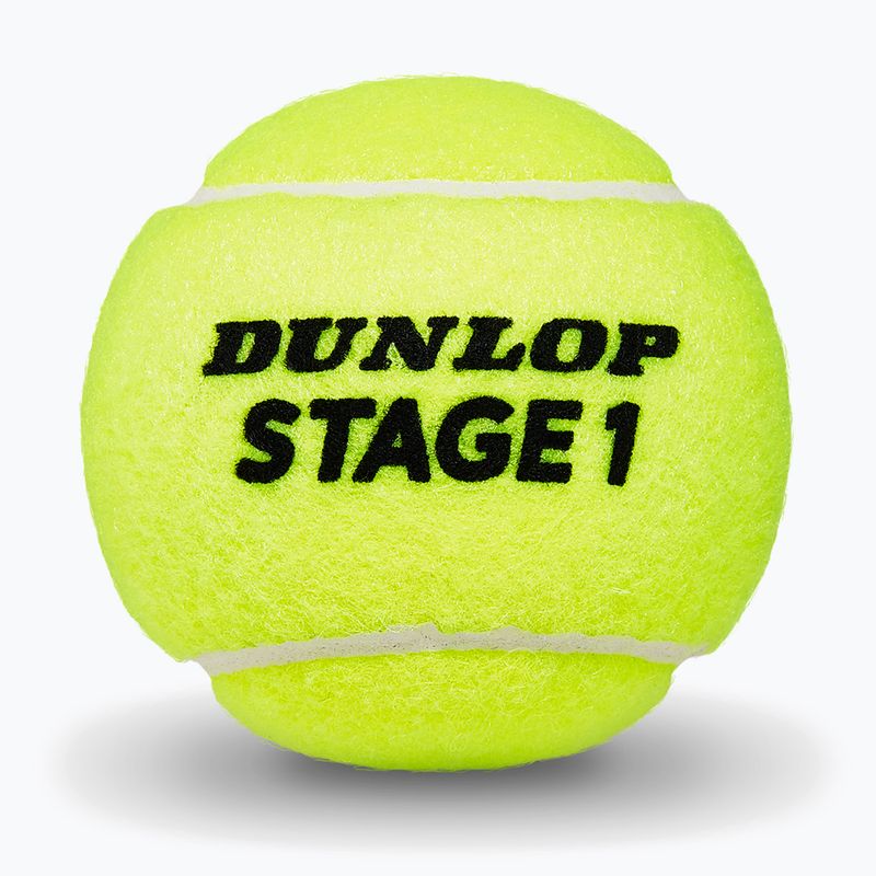 Tenisové lopty Dunlop Stage 1 3 pack green 3